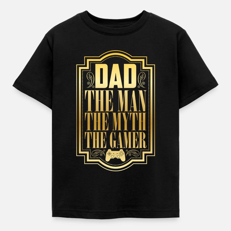 Gamer jeu vidéo Niveau Nerd computer geschenkidee - T-shirt Enfant - noir