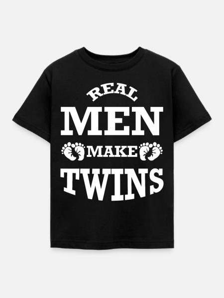 Zwillinge - Kinder T-Shirt - Schwarz