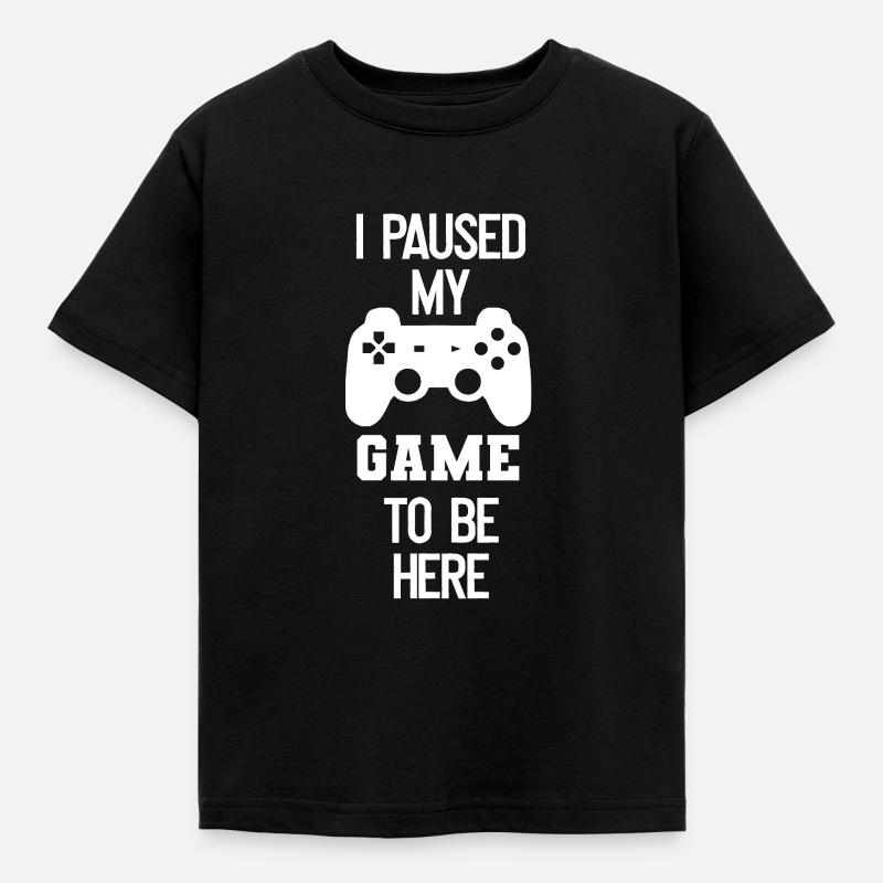 GAME - Kids' T-Shirt - black