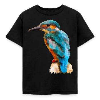 Oiseau de glace - T-shirt Enfant - noir - Devant - AI Model Kid Female (0cm)