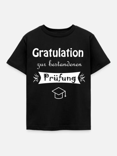 Prüfung - Kinder T-Shirt - Schwarz
