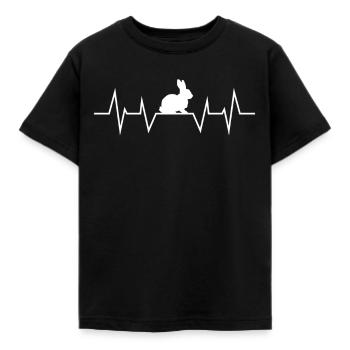 lièvre - T-shirt Enfant - noir - Devant - AI Model Kid Female (0cm)