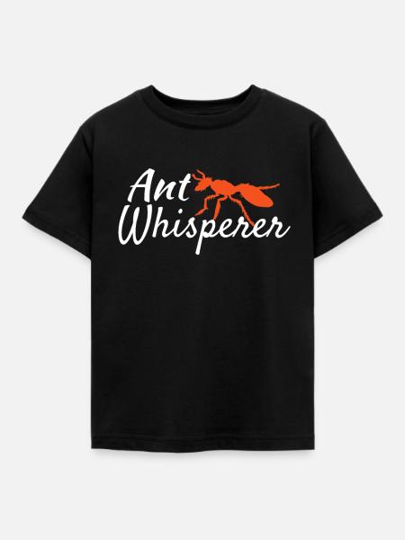 Ameise - Kinder T-Shirt - Schwarz