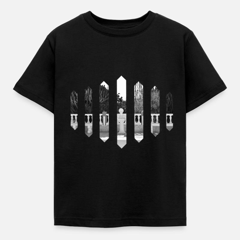 PATTERN - Kids' T-Shirt - black