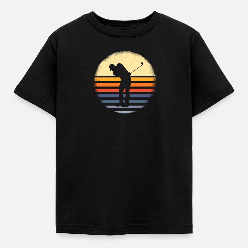 golf - T-shirt Enfant - noir
