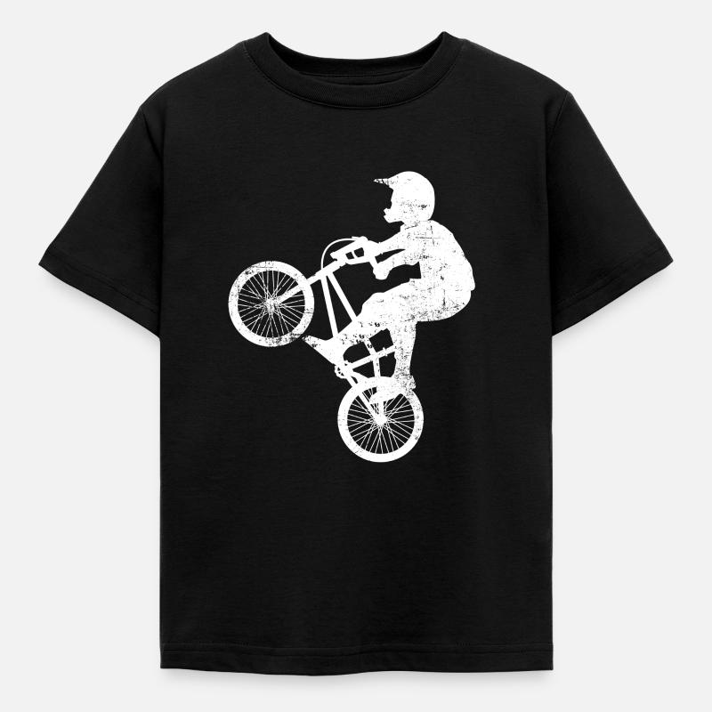 BMX - Kinder T-Shirt - Schwarz