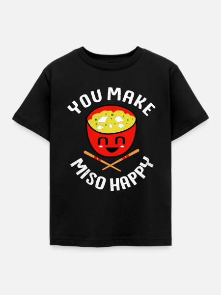 Sushi - Kinder T-Shirt - Schwarz