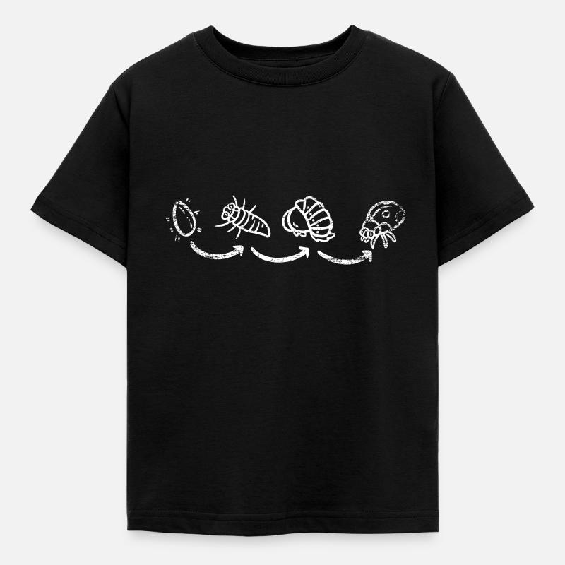 Marienkäfer - Kinder T-Shirt - Schwarz