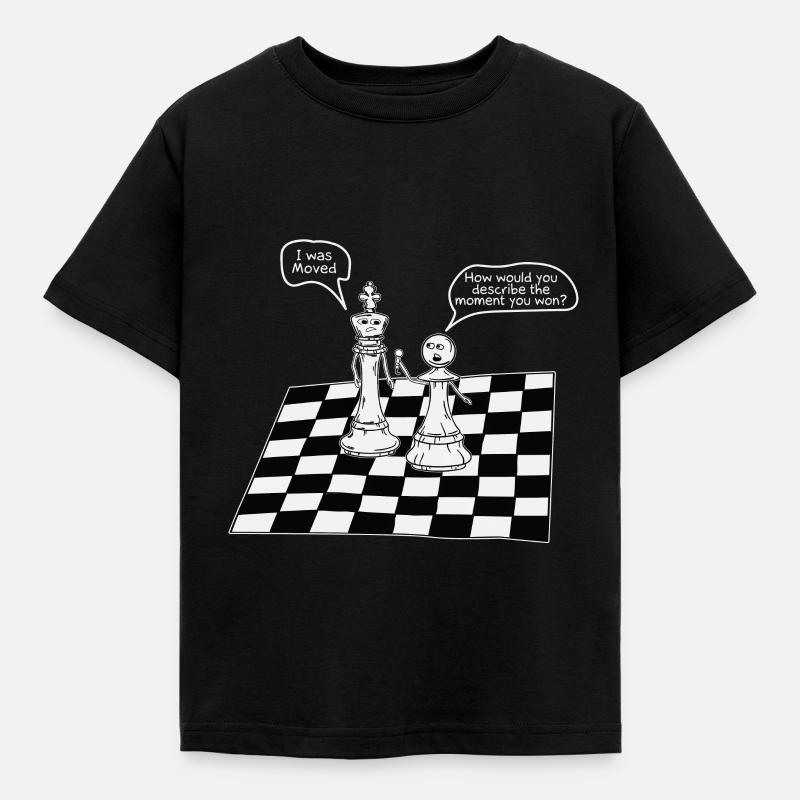 échec et mat - T-shirt Enfant - noir