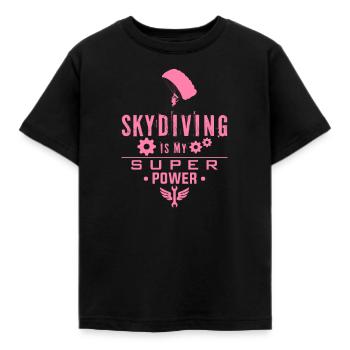 Parachute - T-shirt Enfant - noir - Devant - AI Model Kid Female (0cm)