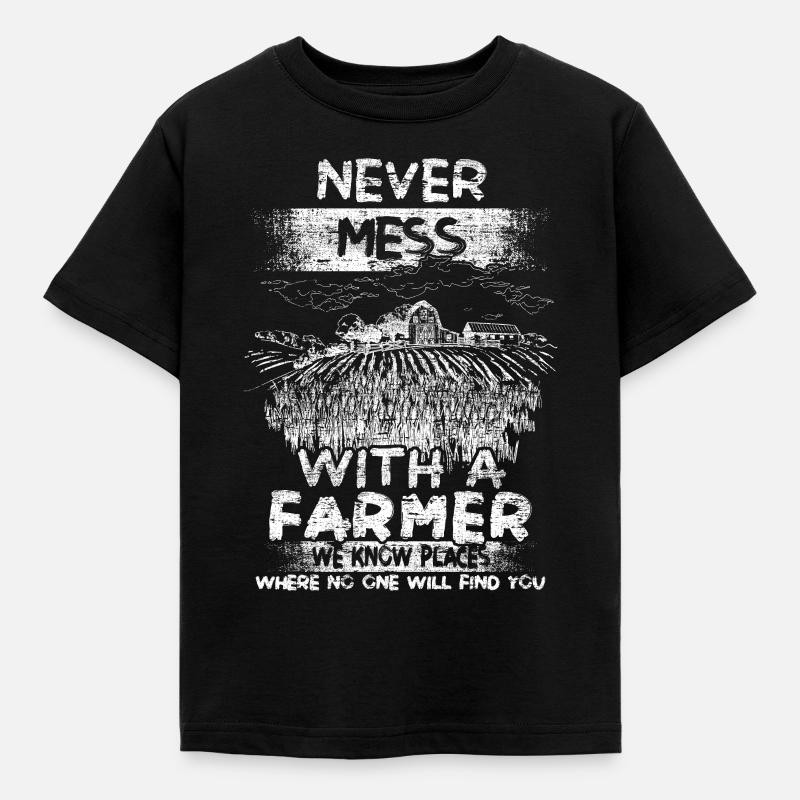 Bauer - Kinder T-Shirt - Schwarz