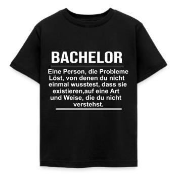 Conclusion devise | Graduation - design - T-shirt Enfant - noir - Devant - AI Model Kid Female (0cm)