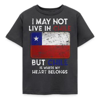 Chili - T-shirt Enfant - charbon - Devant - AI Model Kid Female (0cm)