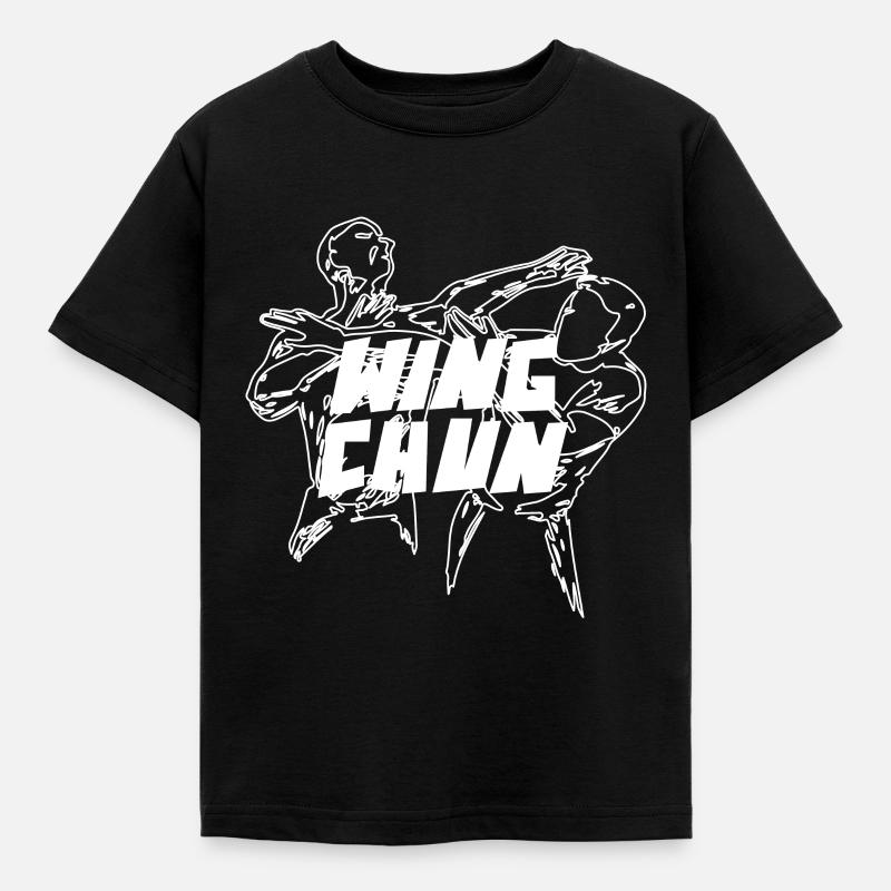 Wing Chun WingTsun - T-shirt Enfant - noir