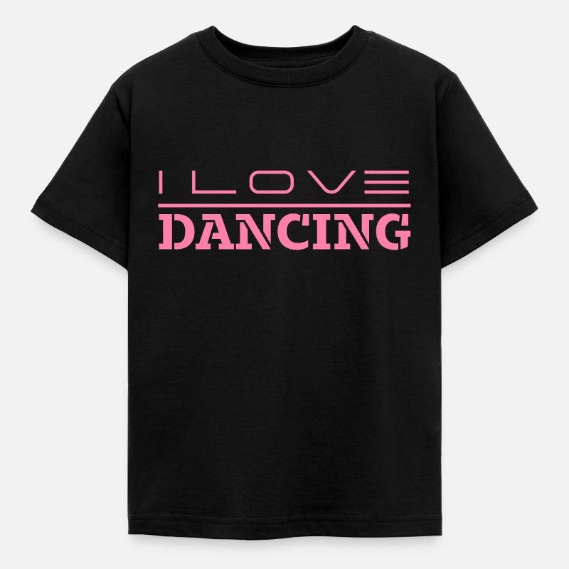 Danseur Danse Danse Danse École de danse - T-shirt Enfant - noir