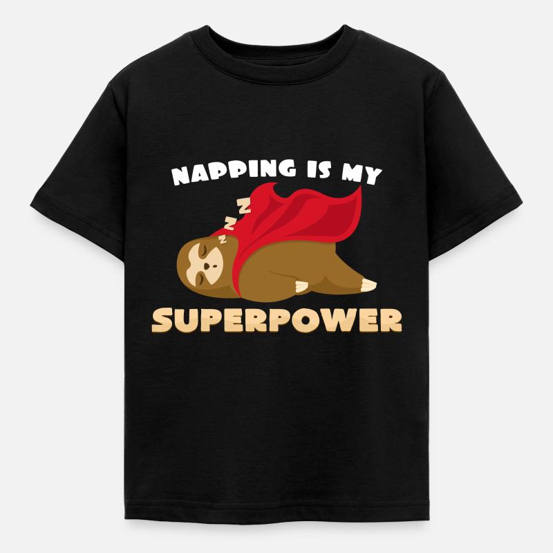 sommeil - T-shirt Enfant - noir