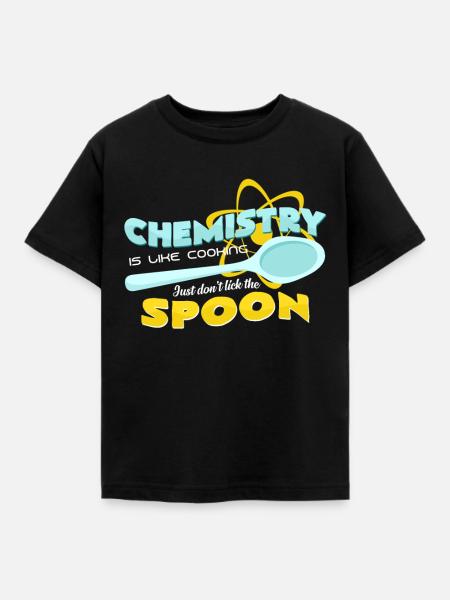 Chemiker - Kinder T-Shirt - Schwarz
