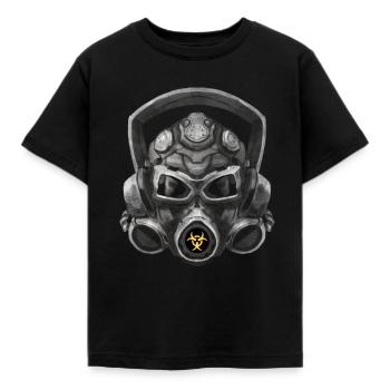 Biohazard - Kinder T-Shirt - Schwarz - Vorne - AI Model Kid Female (0cm)
