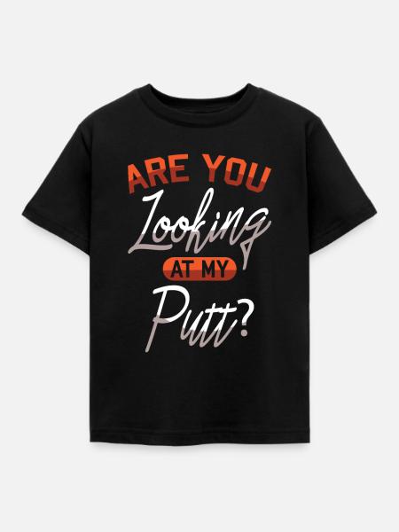 Golf drôle - T-shirt Enfant - noir