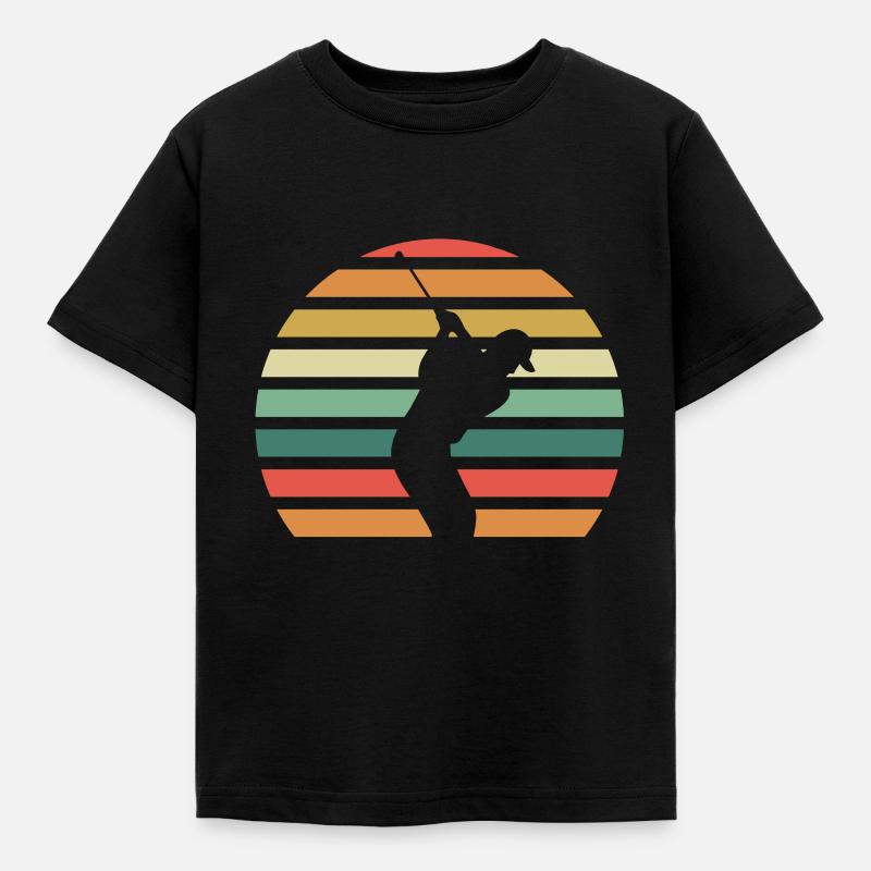 golf - T-shirt Enfant - noir