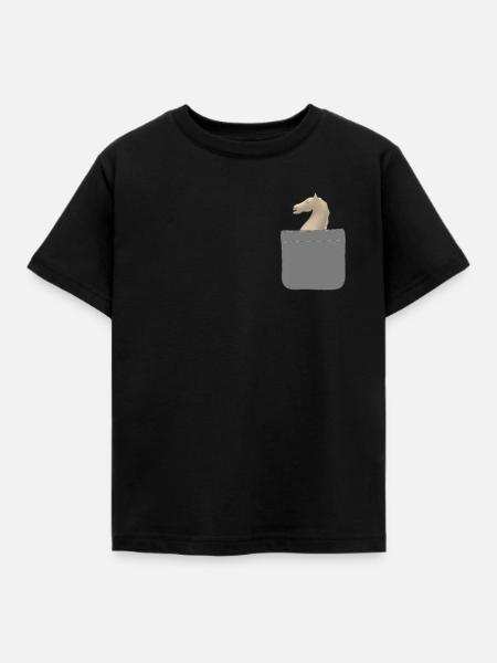 échecs - T-shirt Enfant - noir