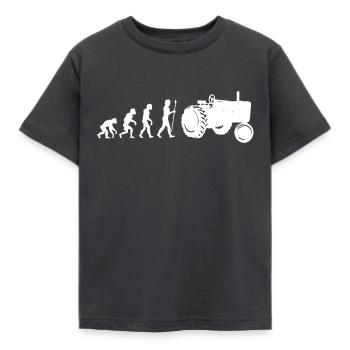agriculteur - T-shirt Enfant - charbon - Devant - AI Model Kid Female (0cm)
