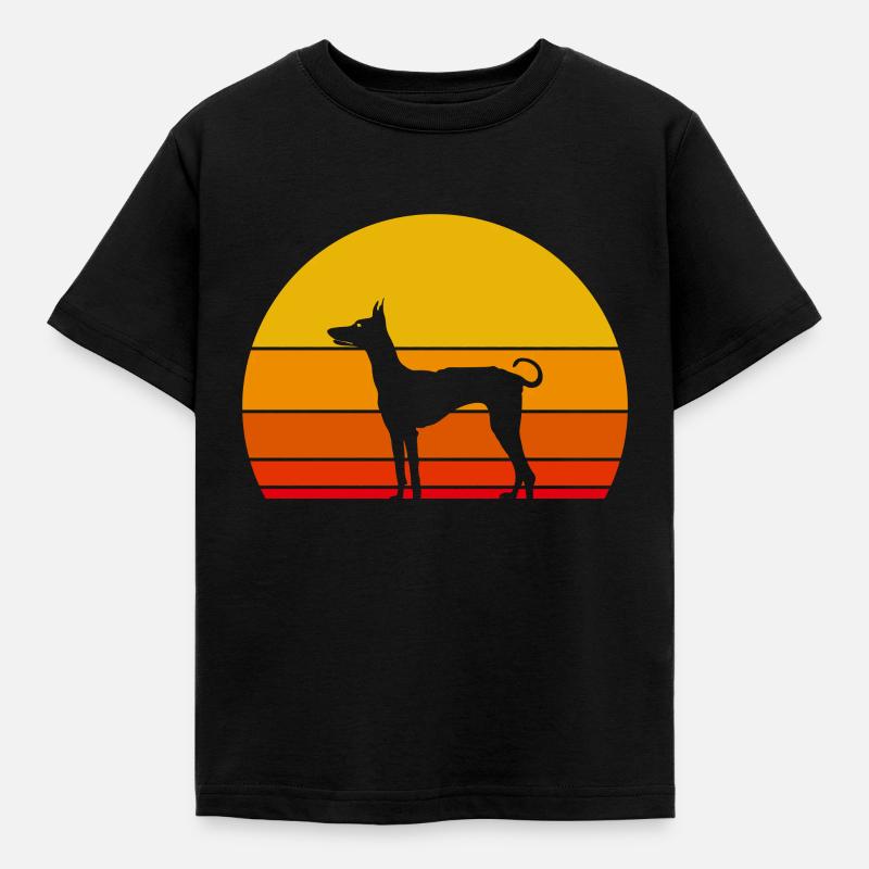 Ibizan Hound - Kinder T-Shirt - Schwarz
