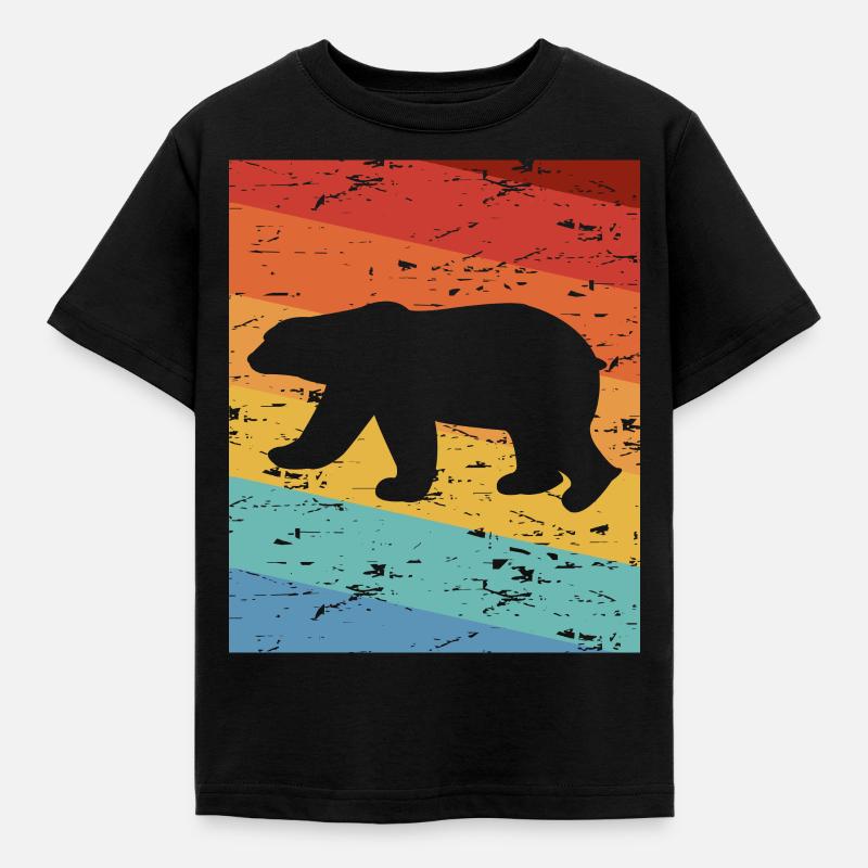 Polar Bear - T-shirt Enfant - noir