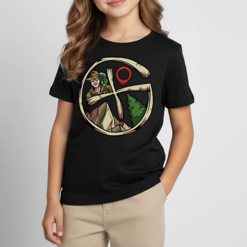 Cool Geocaching Geocacher Cache Detector Gift Kids' T-Shirt
