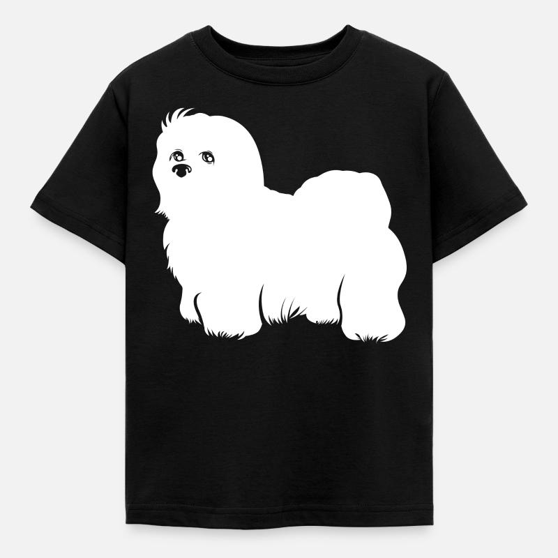 Coton de Tulear - T-shirt Enfant - noir