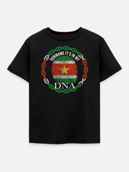 Suriname ist in meiner DNA - Kinder T-Shirt - Schwarz