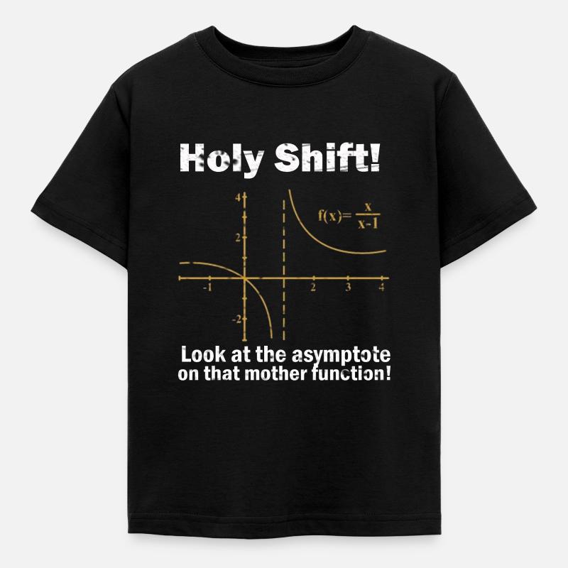 Math math mathematician experiment gift - Kids' T-Shirt - black