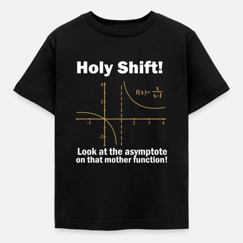 Math math mathematician experiment gift - Kids' T-Shirt - black