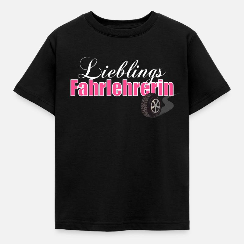 cool driving instructor driving school driving instructor gift - Kids' T-Shirt - black