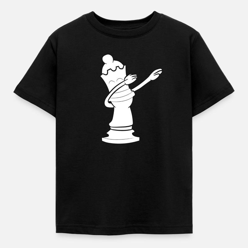 Chess Queen Dabing Queen Chess Piece Gift - Kinder T-Shirt - Schwarz