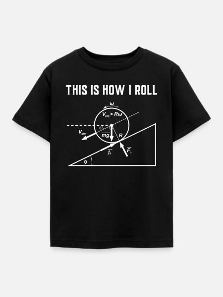 Physics Physicist Physics Teacher Teacher Science - Kids' T-Shirt - black