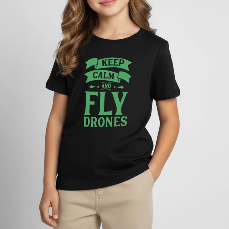 Drones Drones Drones Drones Drones Kids' T-Shirt