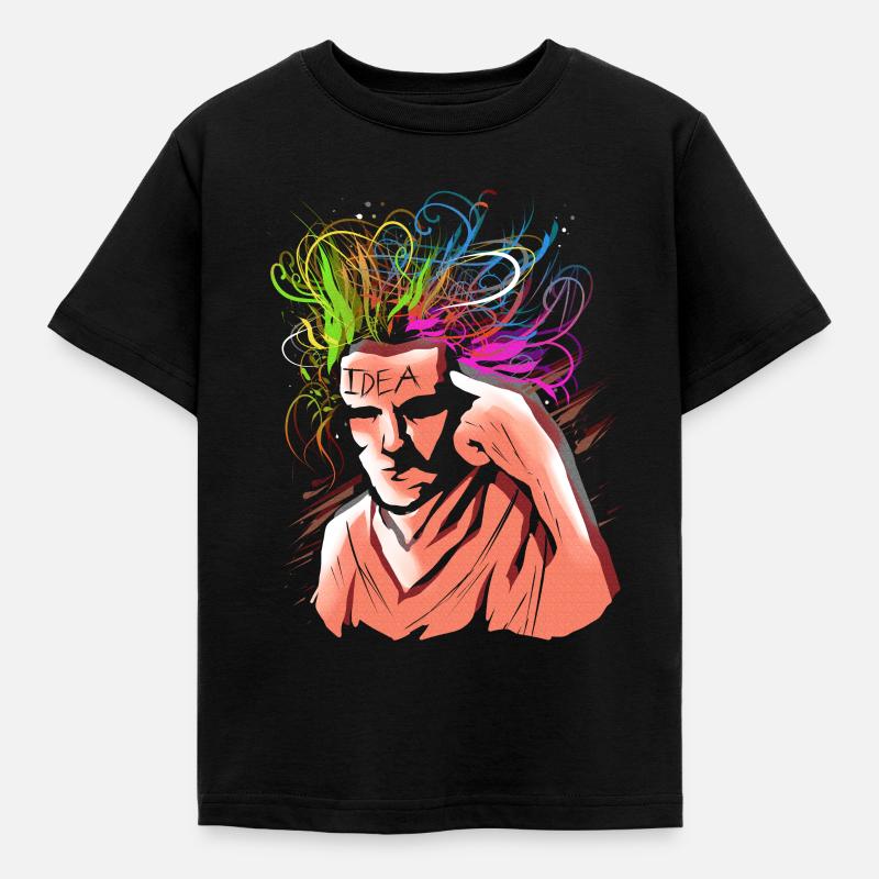 Idées et réflexions - T-shirt Enfant - noir