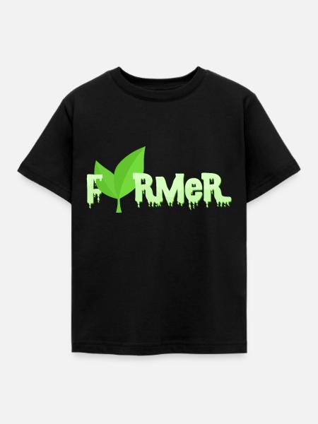 Bauer - Kinder T-Shirt - Schwarz