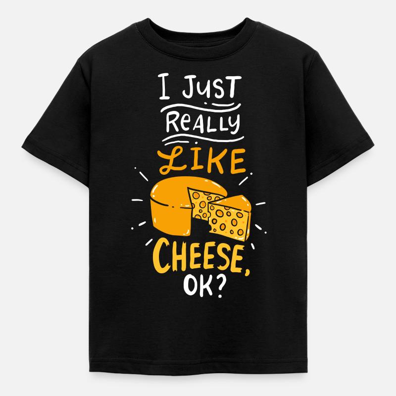 fromage - T-shirt Enfant - noir