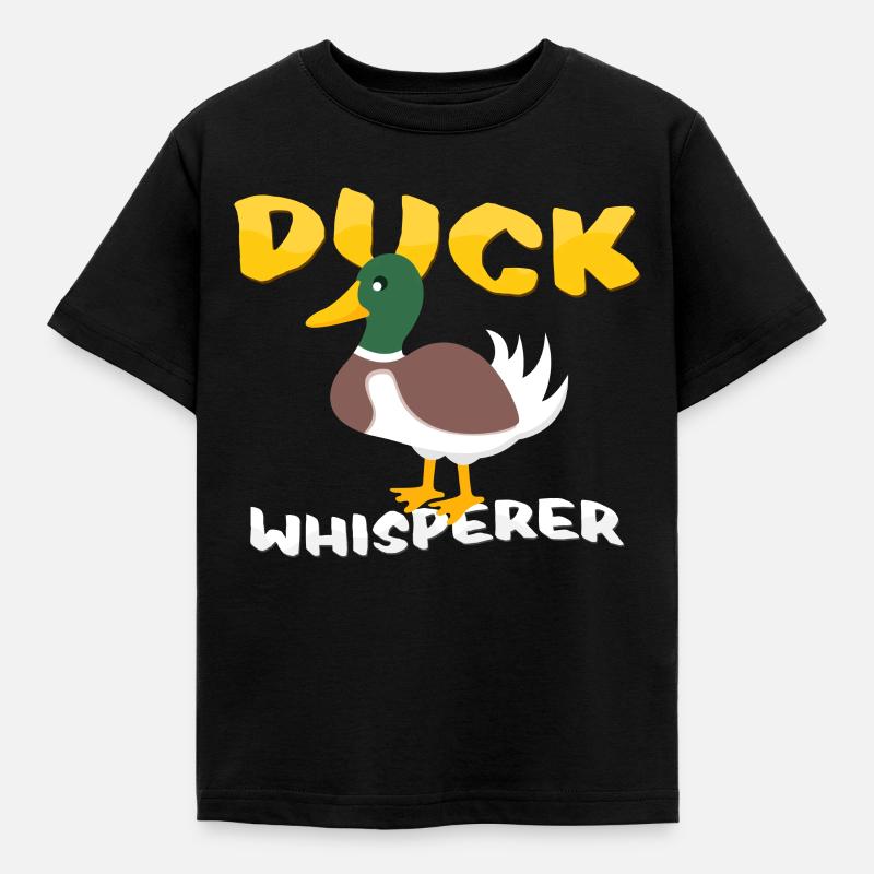ducks - Kids' T-Shirt - black