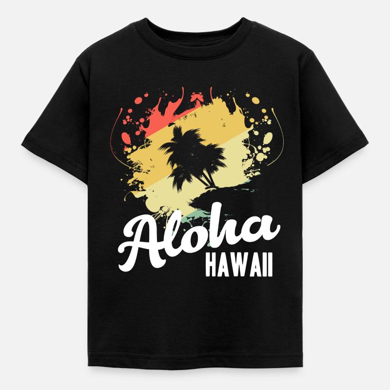 Hawaii - T-shirt Enfant - noir