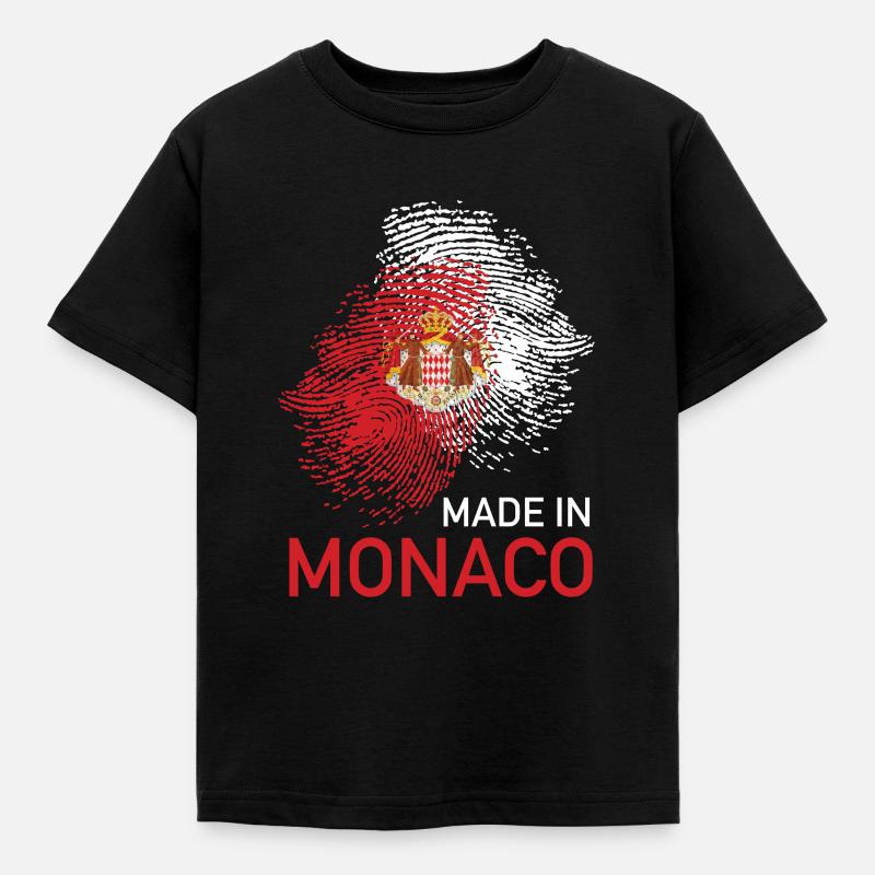 ADN de Monaco - T-shirt Enfant - noir
