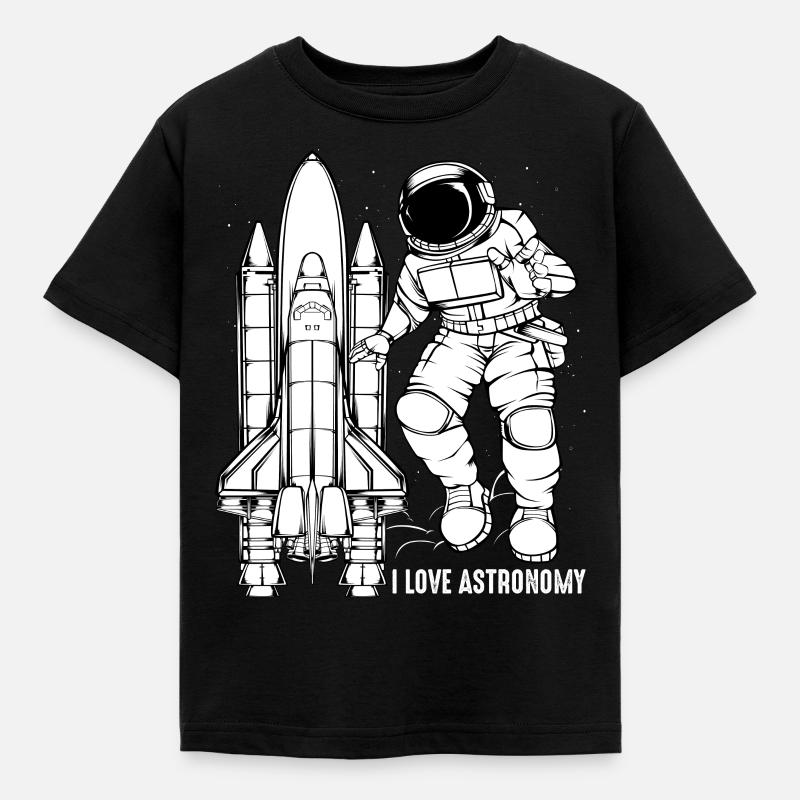 astronaute - T-shirt Enfant - noir
