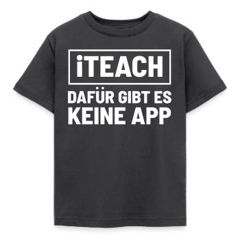professeur - T-shirt Enfant - charbon - Devant - AI Model Kid Female (0cm)