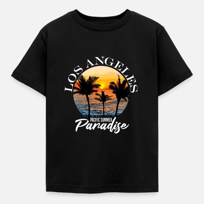 Los Angeles - T-shirt Enfant - noir