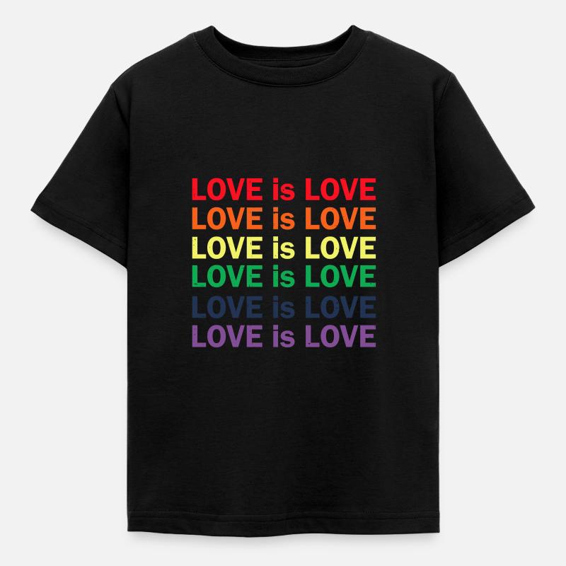 Gay Pride Geschenk - Kinder T-Shirt - Schwarz