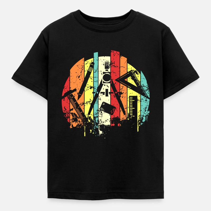 architecte - T-shirt Enfant - noir