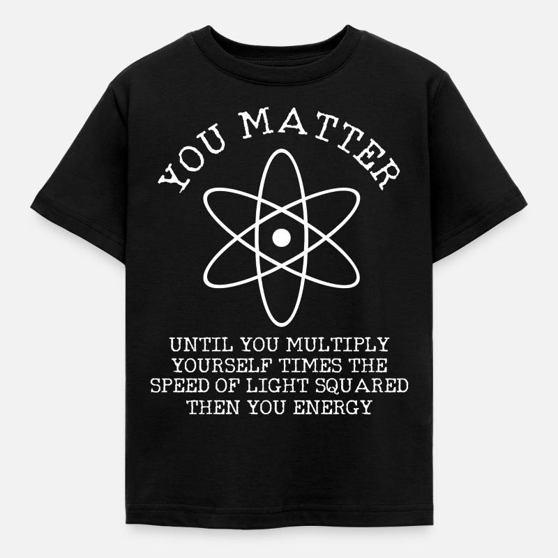 science - Kids' T-Shirt - black