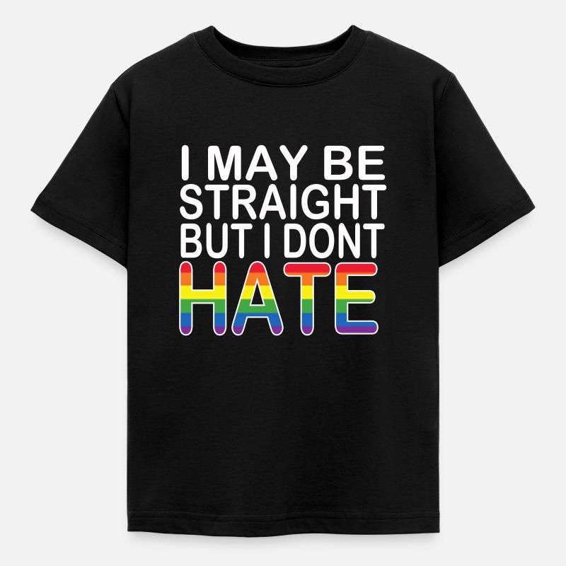 Gay Pride-gave - Børne-T-shirt - sort